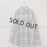 Claiborne - Check Over Rayon Shirt (XXL)