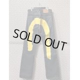 EVISU - "BIG KAMOME" Denim Pants (Yellow)