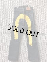 EVISU - "BIG KAMOME" Denim Pants (Yellow)
