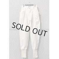 KANSAI - Rib Switching Corduroy Pants (White)