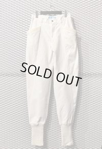 KANSAI - Rib Switching Corduroy Pants (White)