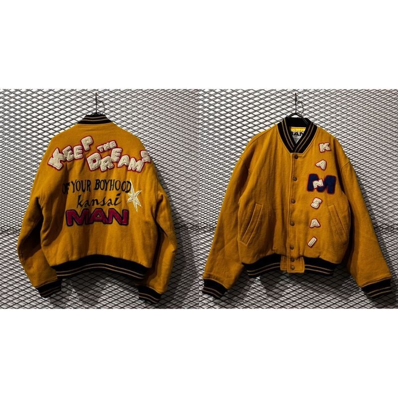画像1: KANSAI MAN - 90's "Keep the Dreams" Stadium Jacket