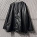 画像3: DANKE SCHON - Nocollar Fake Leather Jacket