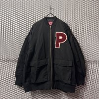 PINK HOUSE - "P" Logo Bomber Jacket