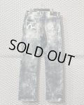 EVISU - Hard Bleach Embroidery Denim Pants