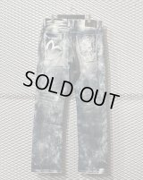 EVISU - Hard Bleach Embroidery Denim Pants