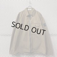 STONE ISLAND - Zip-up Cotton Jacket