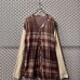 画像1: Yohji Yamamoto POUR HOMME - 90's Check Switching Linen Jacket (1)