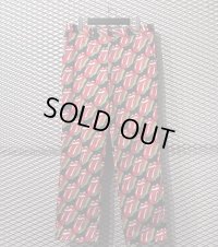 COMME des GARCONS HOMME PLUS - "The Rolling Stones" Lip＆Tongue Pattern Pants