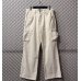 画像1: KEITA MARUYAMA - Corduroy Cargo Pants (White) (1)