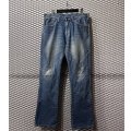 N.HOOLY WOOD × Wlangler - Rebuilding  Switching Denim Pants