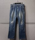 N.HOOLY WOOD × Wlangler - Rebuilding  Switching Denim Pants
