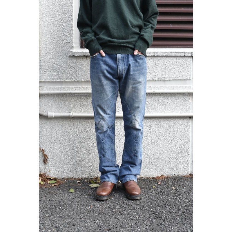 画像9: N.HOOLY WOOD × Wlangler - Rebuilding  Switching Denim Pants