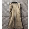 ILLIG - Suspender Design Flare Cargo Pants (L)