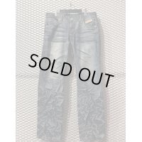 DSQUARED2 - Wrinkled Wide Denim Pants
