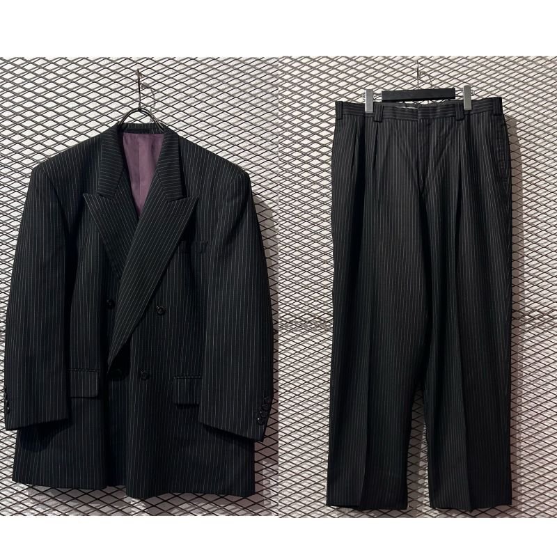 画像1: KANSAI YAMAMOTO HOMME - Striped Double Tailored Setup