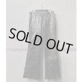 Used - Sheep Leather "HAGI" Flare Pants