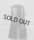 Used - Sheep Leather "HAGI" Flare Pants
