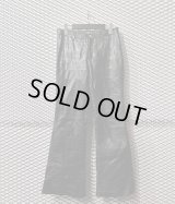 Used - Sheep Leather "HAGI" Flare Pants