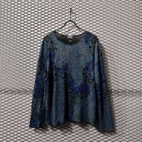 Used - Paisley Pattern L/S Powernet Tops