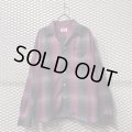 WACKO MARIA - Embroidered Open Collar Ombre Shirt