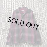 WACKO MARIA - Embroidered Open Collar Ombre Shirt