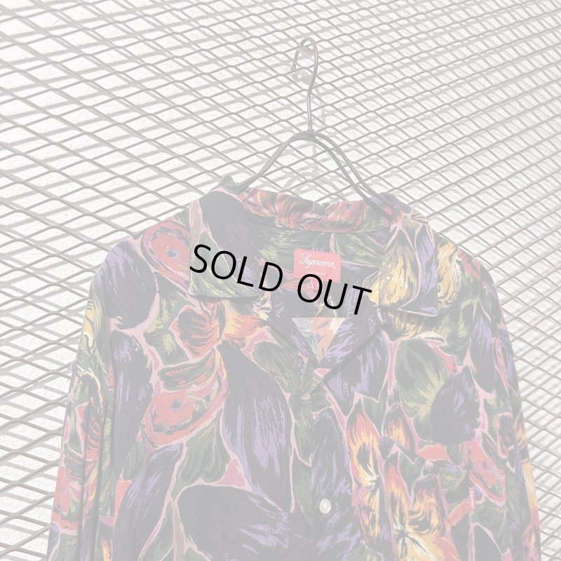 画像2: Supreme - Painted Floral Rayon Shirt