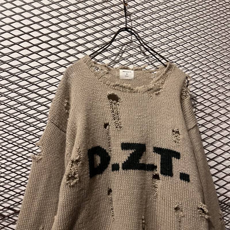 画像2: dezert - "D.Z.T." Damage Knit