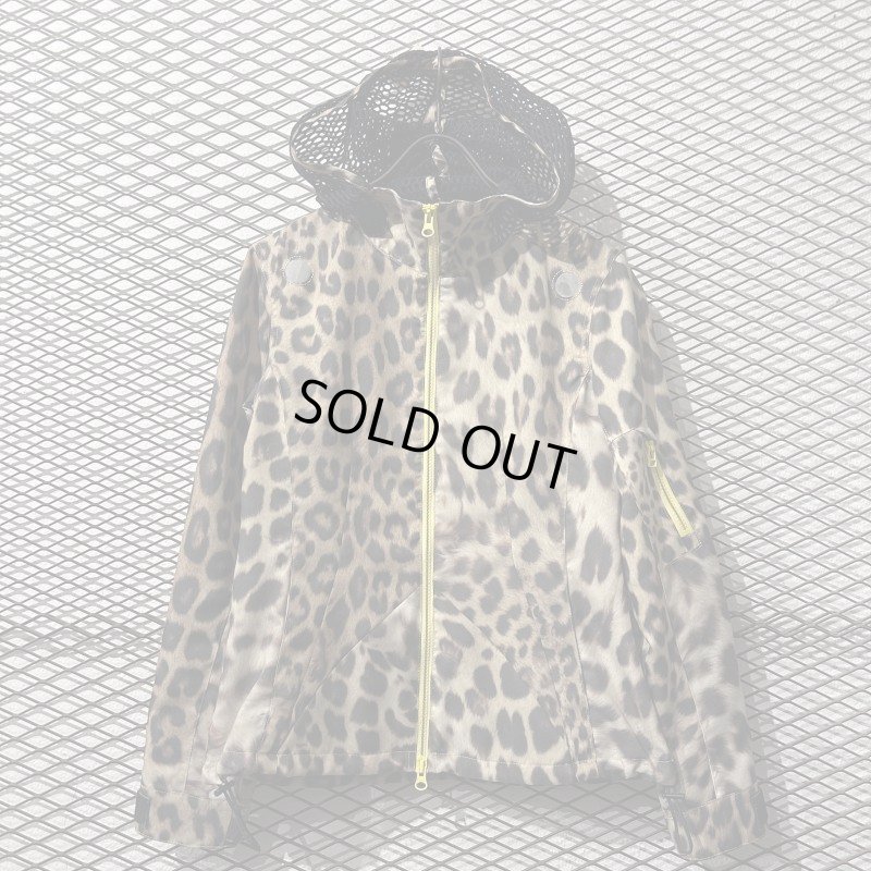 画像1: FACETASM - Leopard Switching Hooded JKT