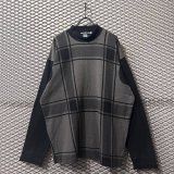 MARITHE + FRANCOIS GIRBAUD -  90's Check Over Sweat