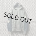 DIESEL - Denim Switching Zip-up Hoodie