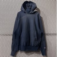 BOUNTY HUNTER × Champion - R/W Logo Hoodie (BORO)