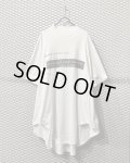 JULIUS - "Message" Drape Over Tee