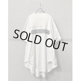 JULIUS - "Message" Drape Over Tee