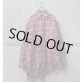 FACETASM - Fringe Check Flannel Shirt