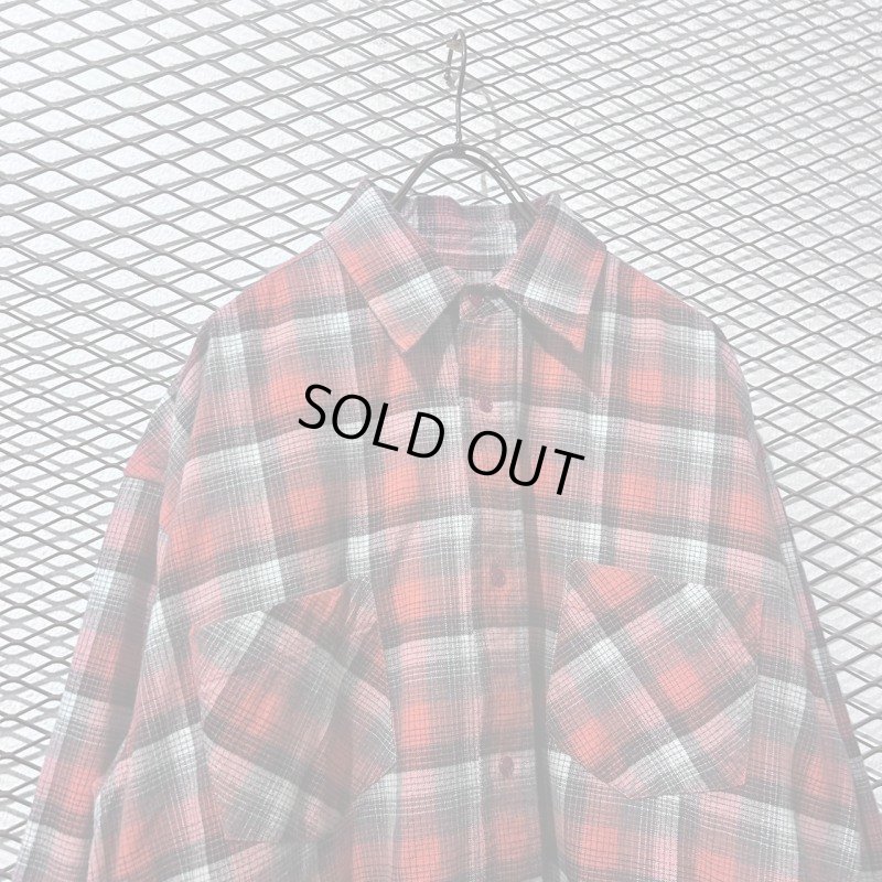 画像2: FACETASM - Fringe Check Flannel Shirt