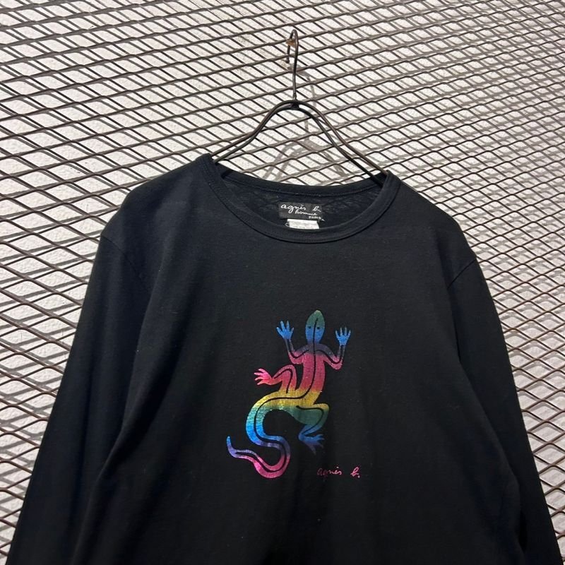 画像2: agnes b. - 90's Lizard L/S Tee