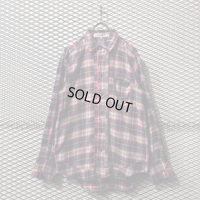 画像1: ANREALAGE - Rebuilding Check Flannel Shirt