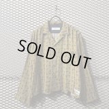 TOGA PULLA - Palm Tree Open Collar Shirt