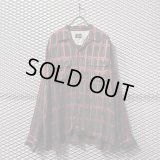 NEEDLES - Frayed Graphics Open Collar Shirt