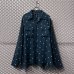 画像1: NEEDLES - Frayed "☆" Open Collar Shirt (1)