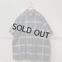 Supreme - Logo Embroidery Check Shirt