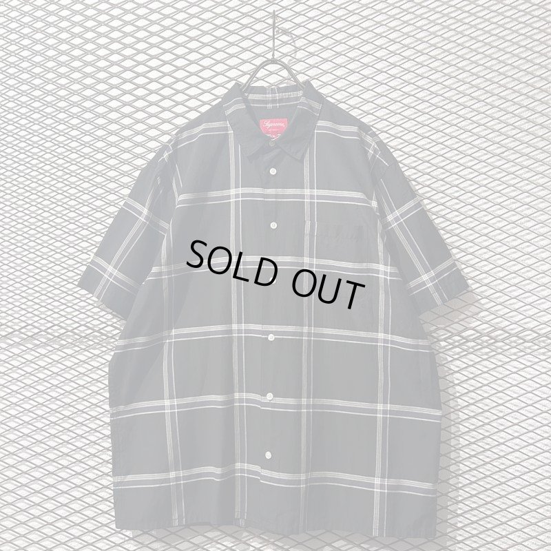 画像1: Supreme - Logo Embroidery Check Shirt