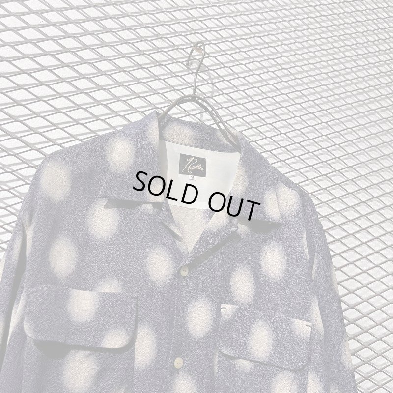 画像2: NEEDLES - Dot Pattern Open Collar Shirt