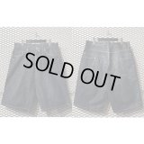 MASTER PIECE - "slab" Wide Denim Shorts (Indigo)
