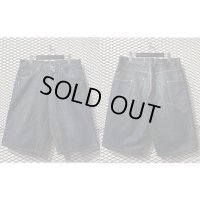 MASTER PIECE - "slab" Wide Denim Shorts (Indigo)