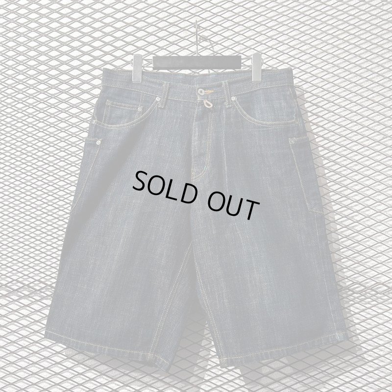 画像2: MASTER PIECE - "slab" Wide Denim Shorts (Indigo)