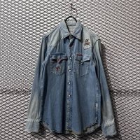 HYSTERIC GLAMOUR - Denim Western Shirt