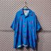 画像1: lroquos - Art Pattern Open Collar Shirt (1)