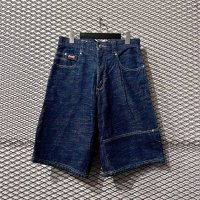 Pelle Pelle - 00's Slab Denim Wide Shorts